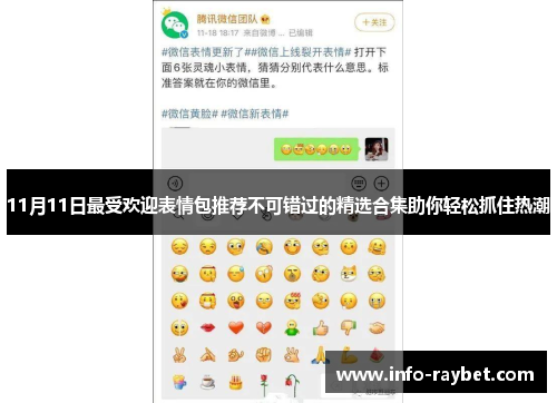 11月11日最受欢迎表情包推荐不可错过的精选合集助你轻松抓住热潮