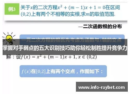 掌握对手弱点的五大识别技巧助你轻松制胜提升竞争力